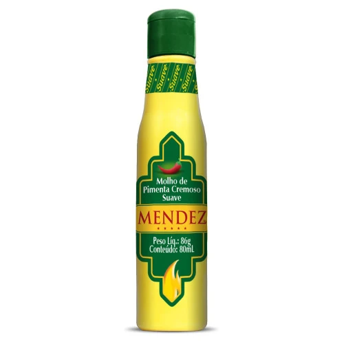 MOLHO PIMENTA CREMOSO MENDEZ 80ML SUAVE