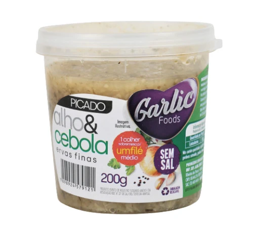 ALHO CEBOLA ERVA FINAS 200GRS