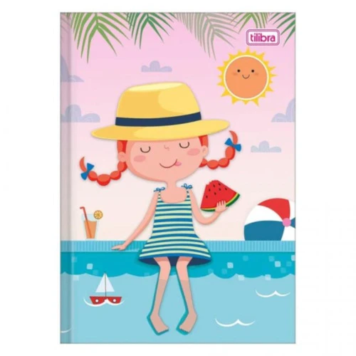 CADERNO BROCHURA 1 4 TILIBRA SAPECA FEMININO 96FL UN