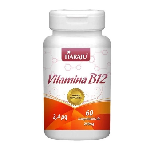 VITAMINA B12 250MG 60CAPS TIARAJU