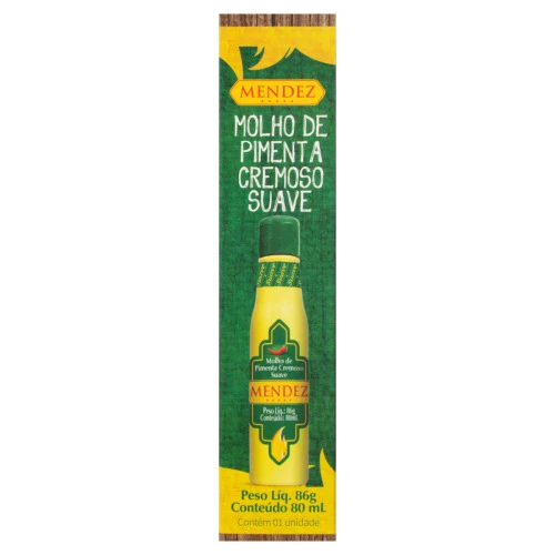 MOLHO DE PIMENTA SUAVE CREMOSA MENDEZ