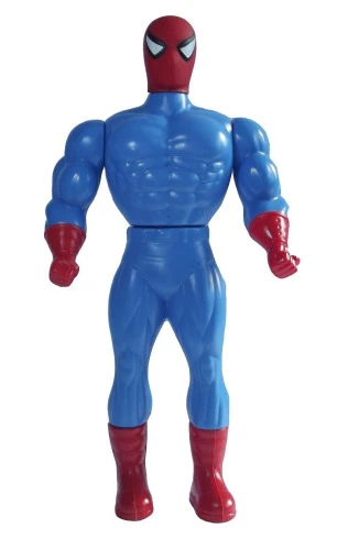 BONECO X-NEON TRAPPER SUPER HERÓI 42 CM EXCELENTE P/ ESTIMULAR A CRIATIVIDADE DOS PEQUENOS, MARALEX, +3 ANOS - 39978
