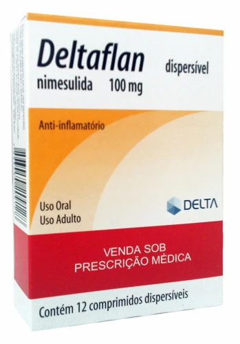 DELTAFLAN DISPERSIVEL 100 MG 12 COMPRIMIDOS LABORATÓRIOS DELTA SIMILAR