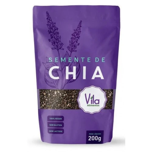 SEMENTES DE CHIA VILA ALIMENTOS 200G