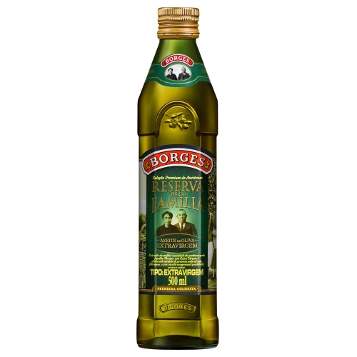 AZEITE ESPANHOL BORGES 500ML EXTRA VIRGEM RESERVA FAMILIA