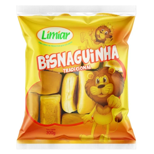 PÃO BISNAGUINHA TRADICIONAL LIMIAR PACOTE 300G