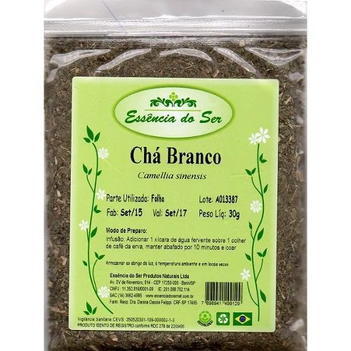 CHÁ BRANCO 30G ESSÊNCIA DO SER