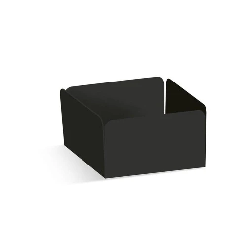 FORMINHAS PARA DOCES RETA PRETO PACOTE COM 50 UNIDADES