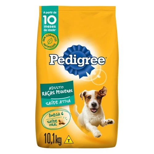 RAÇÃO PEDIGREE PARA CÃES ADULTOS RAÇAS PEQUENAS 10,1KG