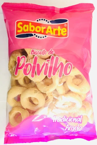 BISCOITO POLVILHO SABOR ARTE TRADICIONAL SALGADINHO ARG