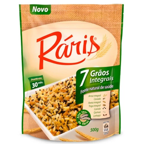 ARROZ INTEGRAL RARIS 7 GRÃOS 500G