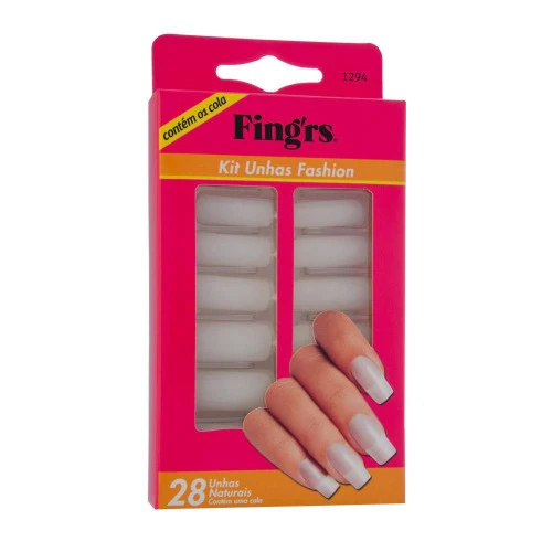 FINGRS R 1294 UNHA POST FASHION COM 28 COM COLA