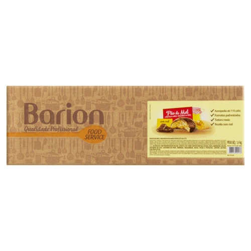 PÃO DE MEL BARION CAIXA 1 4KG