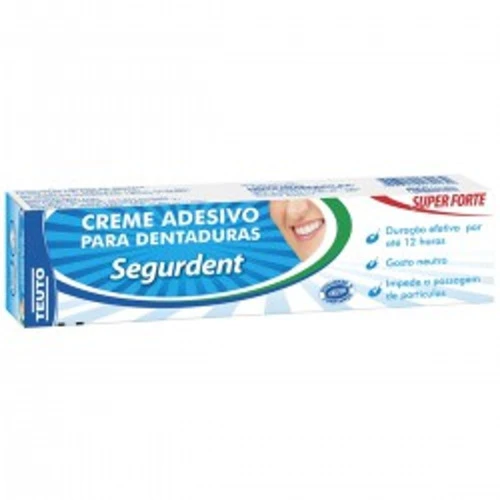 CREME ADESIVO PARA DENTADURAS SEGURDENT 40G