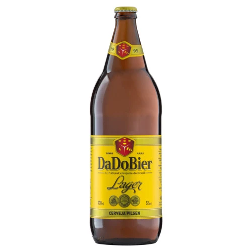 CERVEJA LAGER DADO BIER GARRAFA 970ML