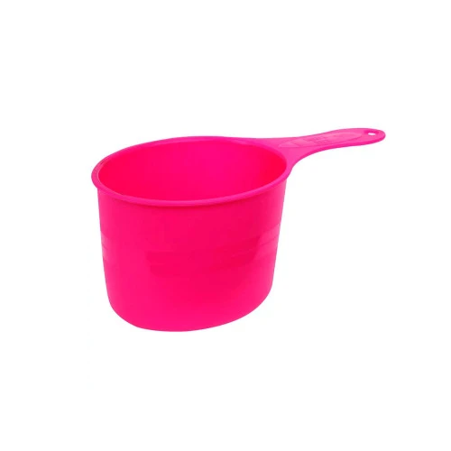 MEDIDOR DE RAÇÃO PLÁSTICO ROSA SANREMO 240ML