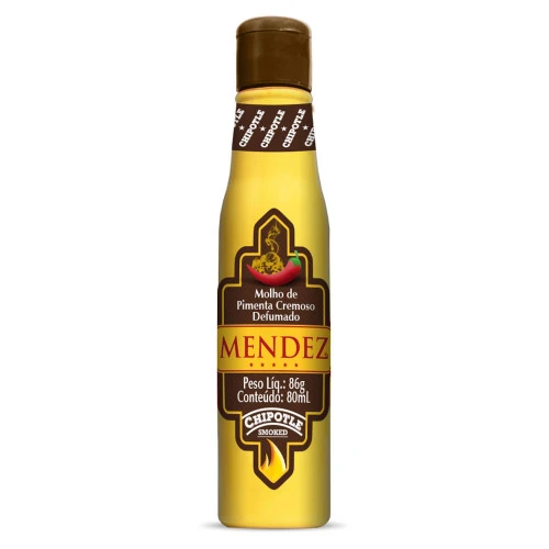 MOLHO PIMENTA CHIPOTLE MENDEZ 80ML