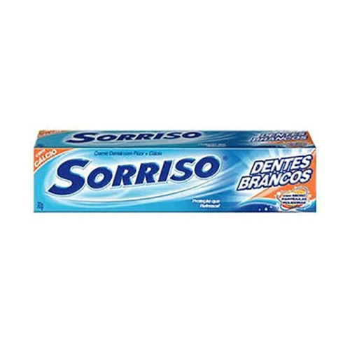 CREME DENTAL SORRISO DENTES BRANCOS LEVE 13 GRÁTIS 2 SORRISO TRIPLA 90G