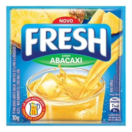 REFRESCO PÓ FRESH 10G ABACAXI