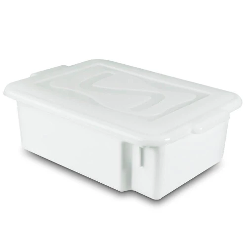 CAIXA ORGANIZADORA GOURMET COM TAMPA 5,65 LITROS BRANCA