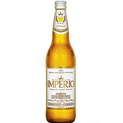 CERVEJA IMPERIO 600ML PURO MALTE DESC