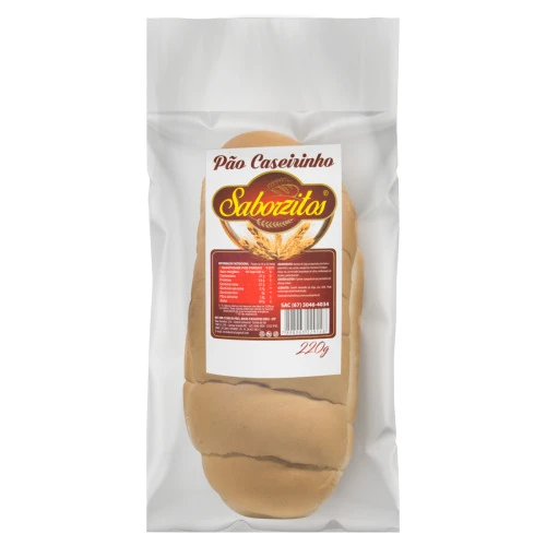 PÃO CASEIRINHO SABORZITOS PACOTE 220G