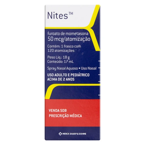 NITES 50MCG ATOMIZAÇÃO SUPERA CAIXA 17ML