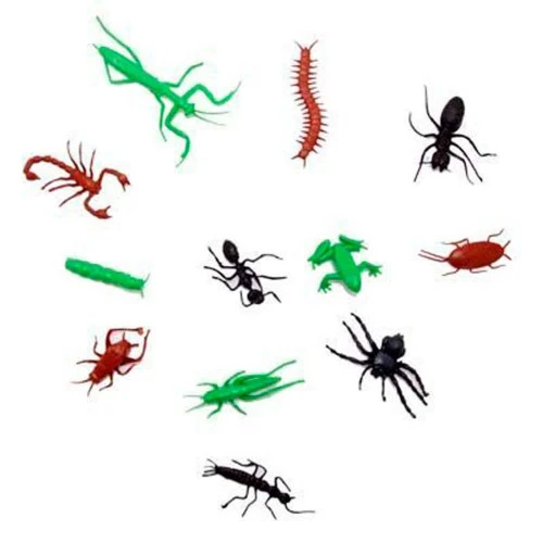 MINIATURA COLECIONAVEL BICHO PEGO SORTIDOS COM 12 PECAS