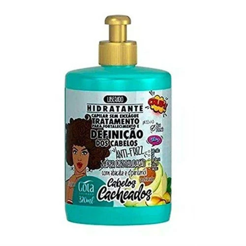 CREME PARA PENTEAR GOTA DOURADA 320ML CABELOS CACHEADOS UNIT