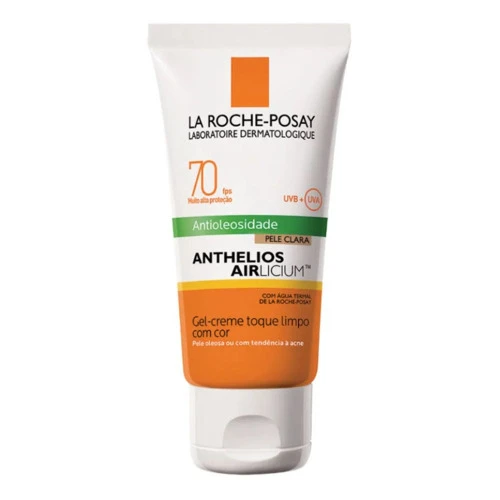 PROTETOR SOLAR FACIAL GEL CREME LA ROCHE POSAY ANTHELIOS AIRLICIUM FPS70 PELE CLARA 50G
