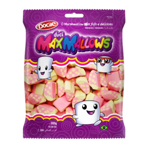 MAXMALLOWS DOCILE MORANGO