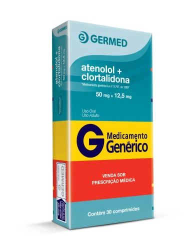 ATEN CLORT 50 12 5MG 30COMP GERMED