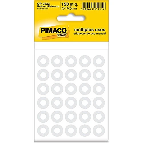 ETIQUETA BIC REFORCO PARA FICHARIO TRAN150U