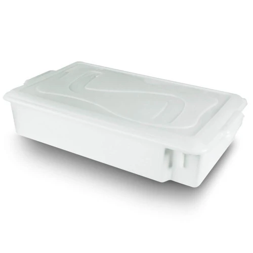 CAIXA ORGANIZADORA GOURMET COM TAMPA 11,5 LITROS BRANCA