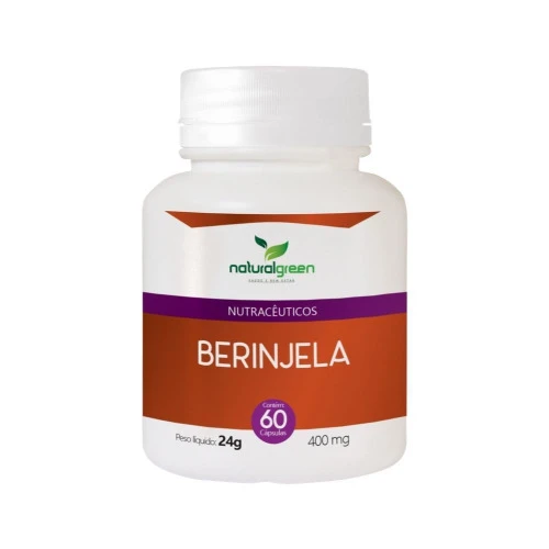 CAPSULA BERINJELA 60 CAPS 400MG NATUGREEN