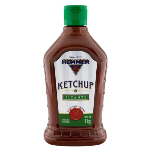 KETCHUP PICANTE HEMMER SQUEEZE 1KG