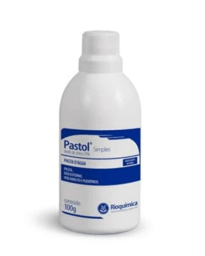 PASTA D 39 ÁGUA PASTOL SIMPLES COM 100 GRAMAS RIOQUÍMICA