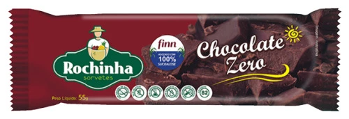 SORVETE DE MASSA CHOCOLATE ZERO 150ML SORVETES ROCHINHA