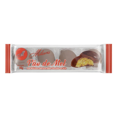 PÃO DE MEL MILANO PACOTE 90G