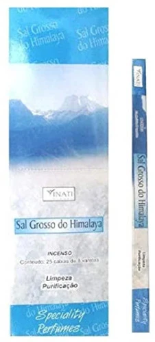 INCENSO VINATI SAL GROSSO DO HIMALAYA 6 UN LIMPEZA E PURIFICAÇÃO