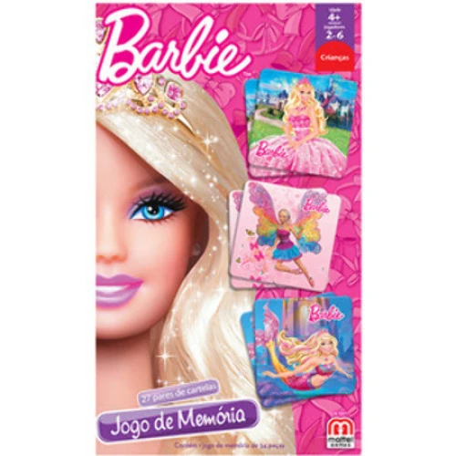 MATTEL MEMÓRIA BARBIE FANTASIA