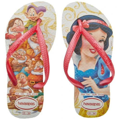 SANDALIA HAVAIANAS KIDS S PRINCESS ROSA CREAM