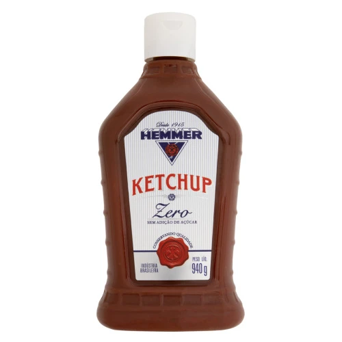 KETCHUP TRADICIONAL HEMMER ZERO SQUEEZE 940G