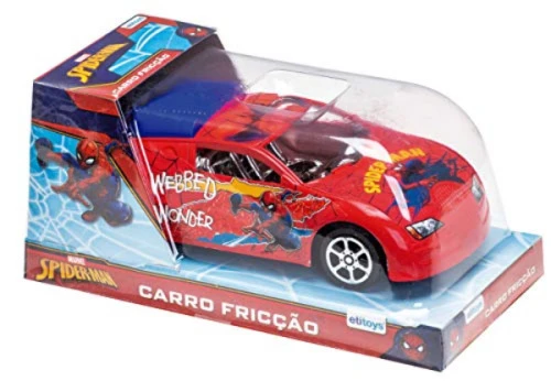 CARRO FRICCAO SPIDERMAN