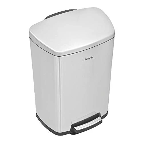 LIXEIRA TRAMONTINA COM PEDAL TIPO D 45 LITROS INOX