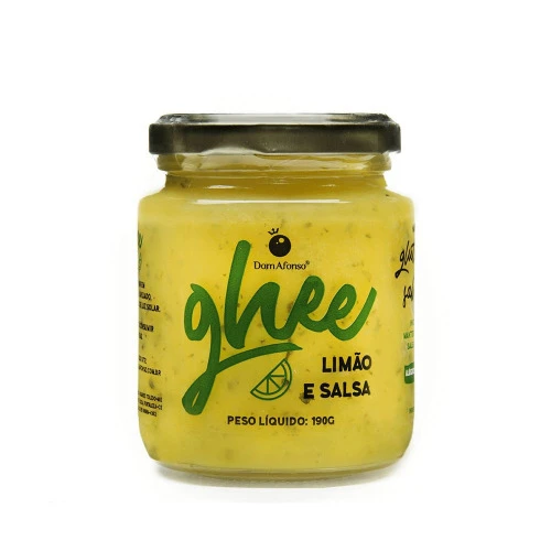 MANTEIGA GUEE COM LIMÃO COM SALSA 190 GR
