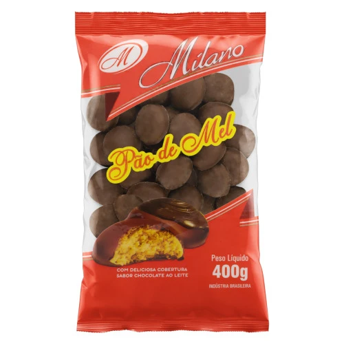 PÃO DE MEL MILANO PACOTE 400G