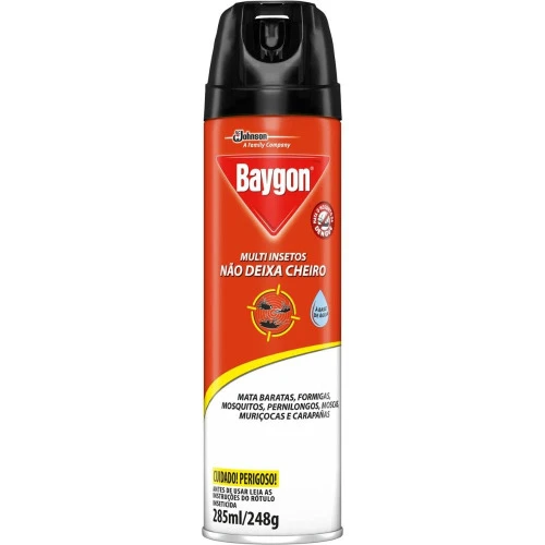 INSETICIDA AEROSSOL BAYGON MULTI INSETOS 300ML