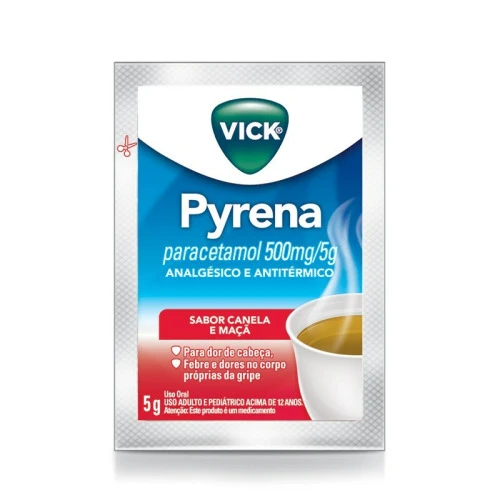 VICK PYRENA SABOR MAÇÃ E CANELA ENVELOPE 5G