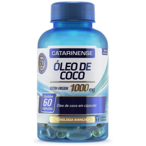 ÓLEO DE COCO CATARINENSE 60 CÁPSULAS